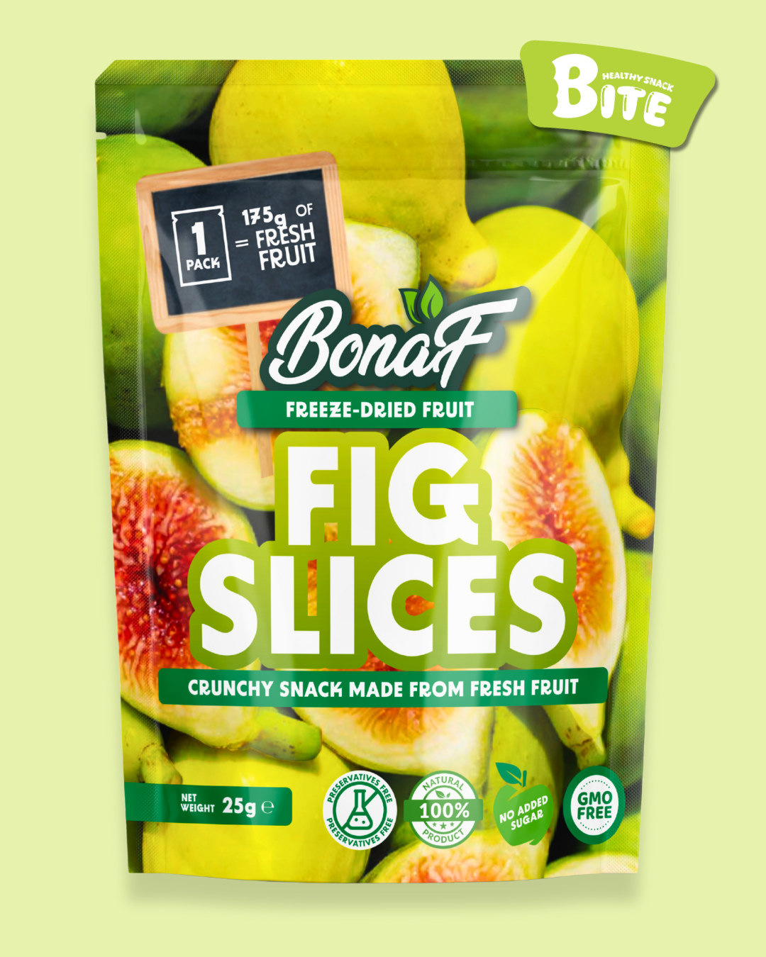 Bonaf Freeze Dried Fig 25g â 100% Natural