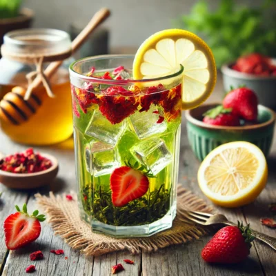 Strawberry Ice Green Tea