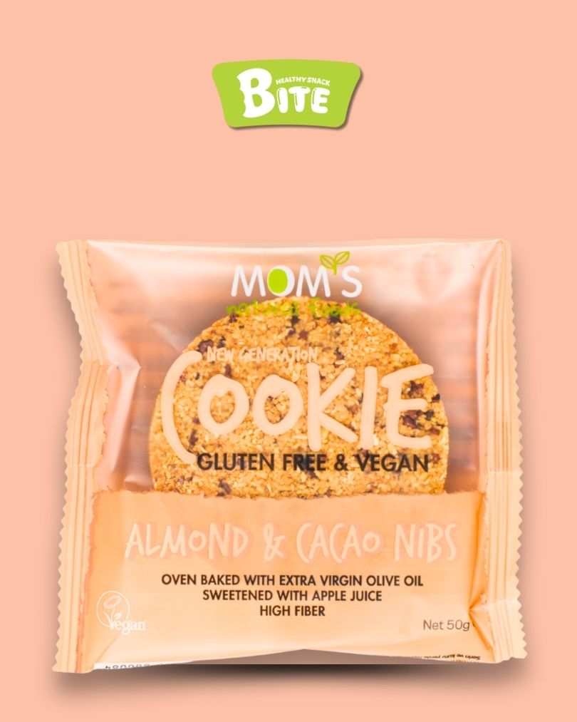 Almond & Cacao Nibs Cookie 50g â 100% Natural