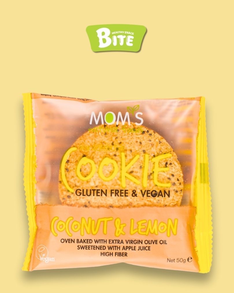 Coconut & Lemon Cookie 50g - 100% Natural