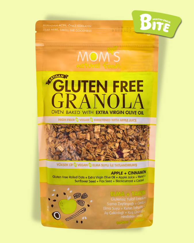 Gluten Free Apple Granola 300g -100% Natural