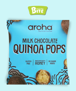 Quinoa Pops covered with milk chocolate-Honey