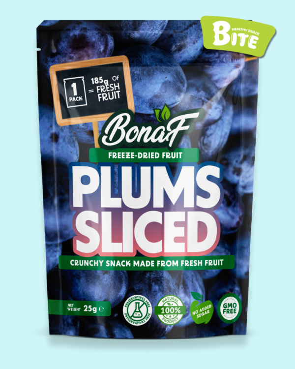 Freeze Dried Plum 25g – 100% Natural