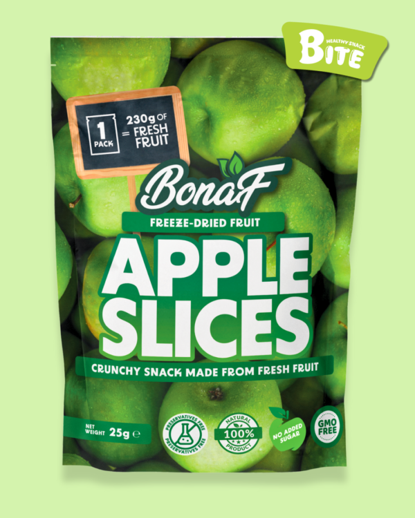 Freeze Dried Apple 25g - 100% Natural