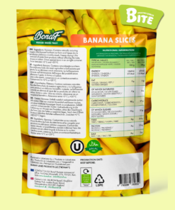 Alternative view of Freeze Dried Banana 30g – 100% Natural