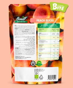 Alternative view of Bonaf Freeze Dried Peach 25g – 100% Natural