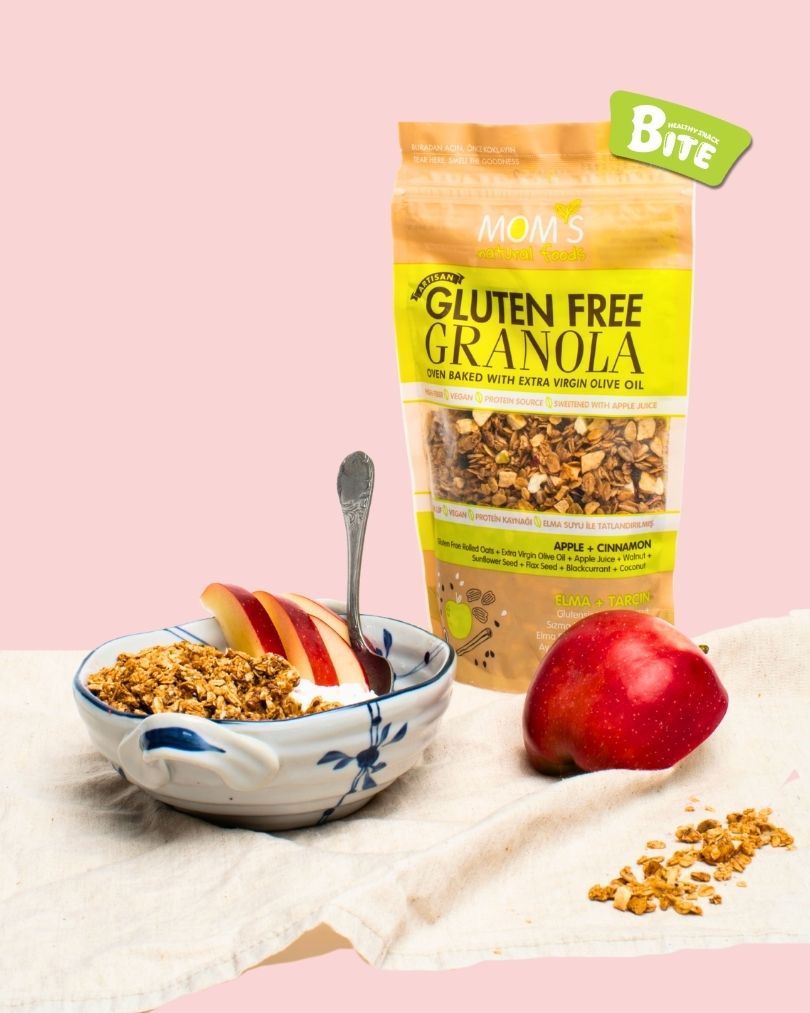 Gluten Free Apple Granola 300g -100% Natural - Image 3