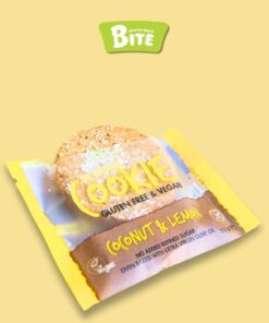 Coconut & Lemon Cookie 50g - 100% Natural - Image 3