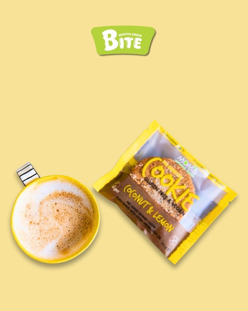 Coconut & Lemon Cookie 50g - 100% Natural - Image 4
