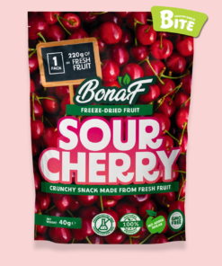 Bonaf Freeze-Dried Sour Cherry 40g – 100% Natural