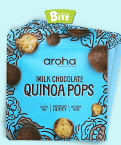 Quinoa Pops covered with milk chocolate-Honey - Image 2