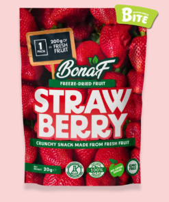 Freeze Dried Strawberry 20g - 100% Natural