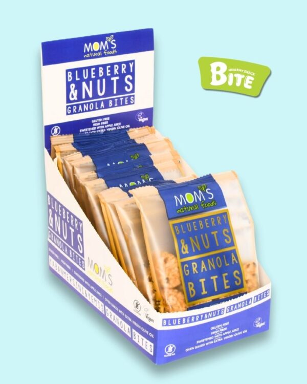 Blueberry & Nuts Granola Bites 40g - 100% Natural - Image 2