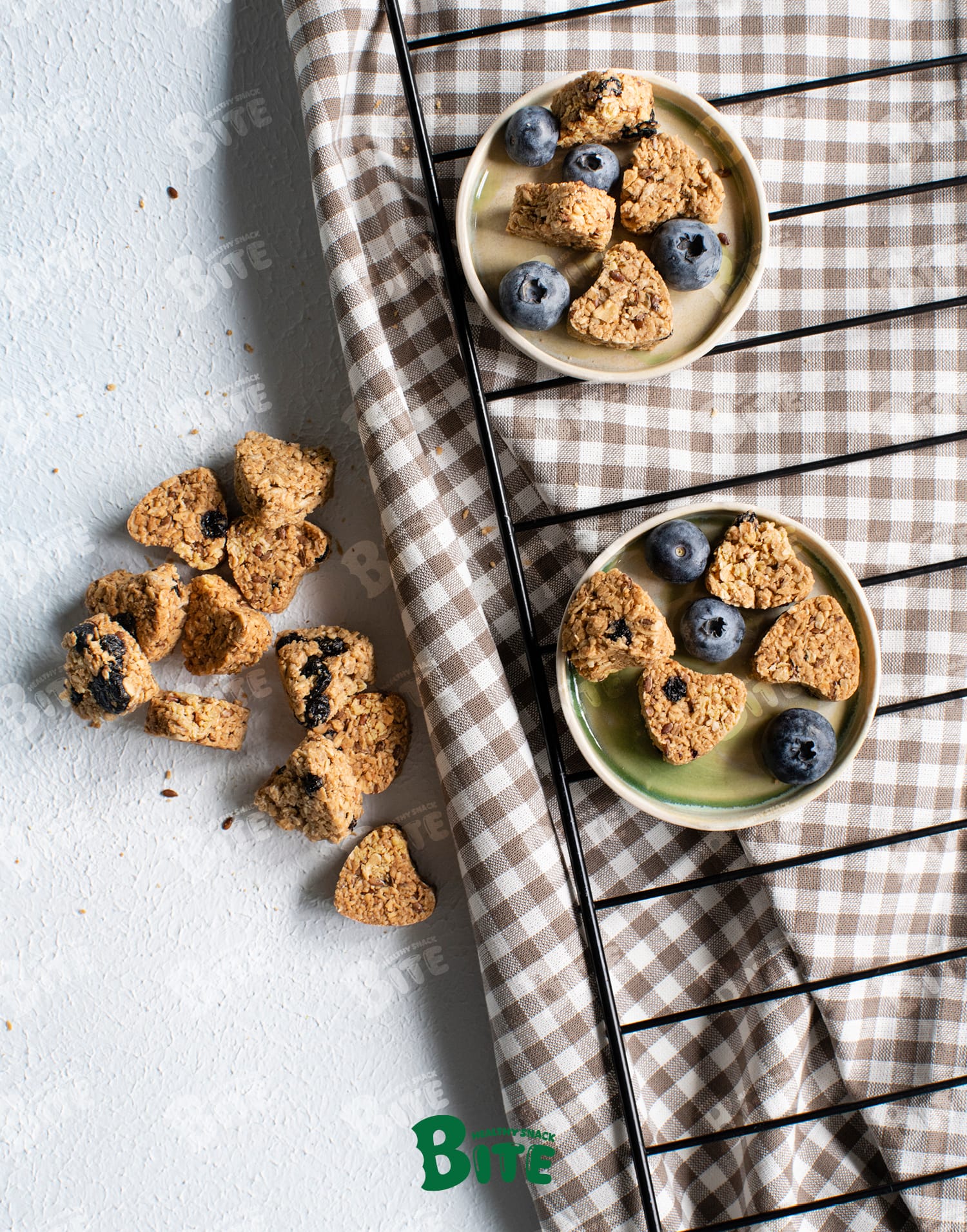 Blueberry & Nuts Granola Bites 40g - 100% Natural - Image 3