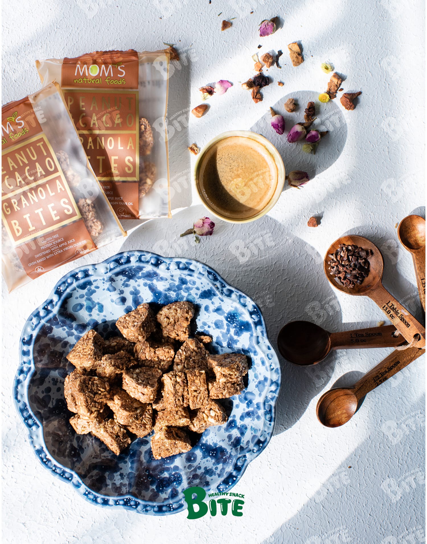 Peanut & Cacao Granola Bites 40g - 100% Natural - Image 4