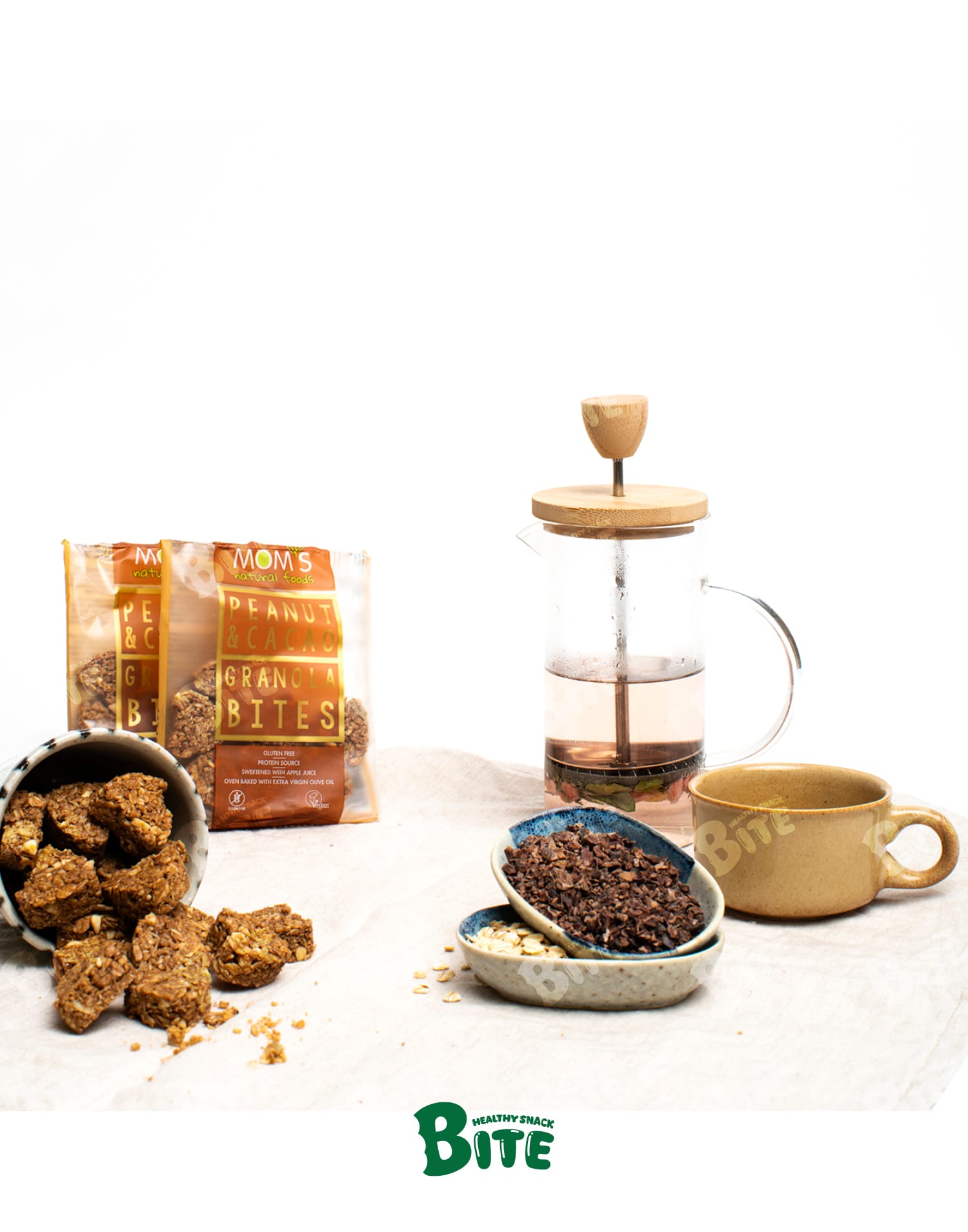 Peanut & Cacao Granola Bites 40g - 100% Natural - Image 5