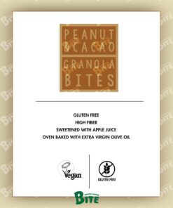 Peanut & Cacao Granola Bites 40g - 100% Natural - Image 7