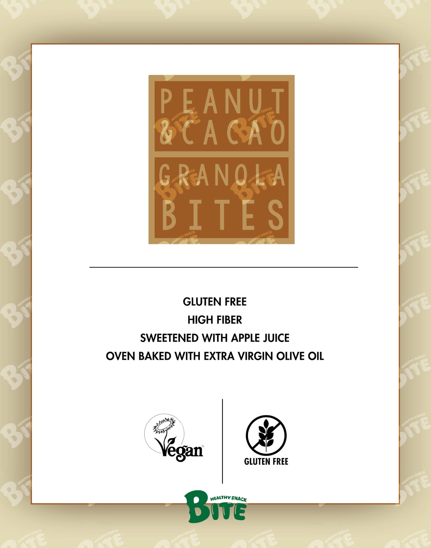 Peanut & Cacao Granola Bites 40g - 100% Natural - Image 7