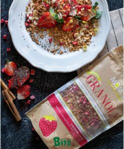 Strawberry Granola 360g - 100% Natural - Image 4