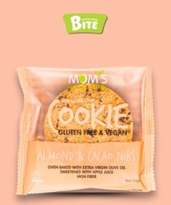 Almond & Cacao Nibs Cookie 50g – 100% Natural