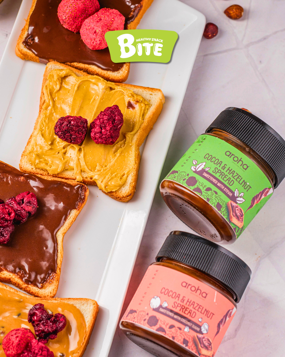 Cocoa Hazelnut Spread-Stevia - Image 3