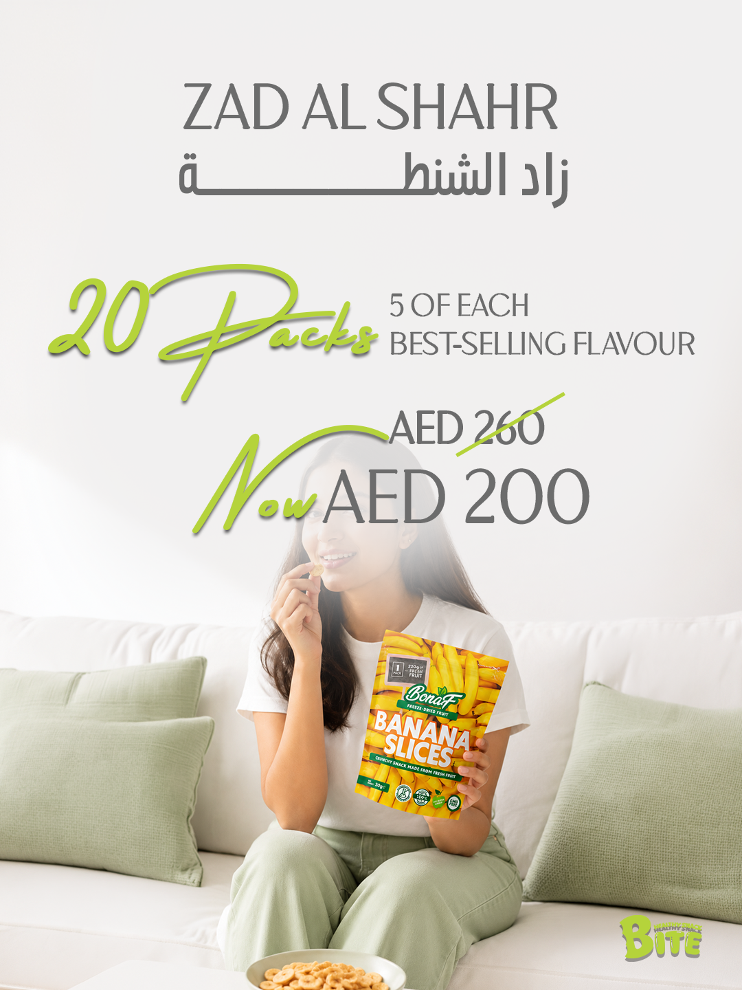 Zad Al Shahr: Custom 20-Pack Fruit Bundle