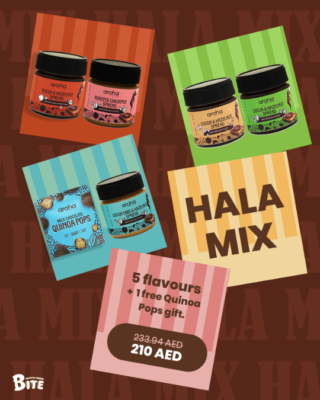 Aroha Hala Mix Bundle: 5 Healthy Spreads + Free Gift | 210 AED