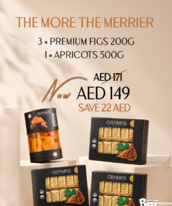 The More The Merrier: 3 Figs + Apricots Set